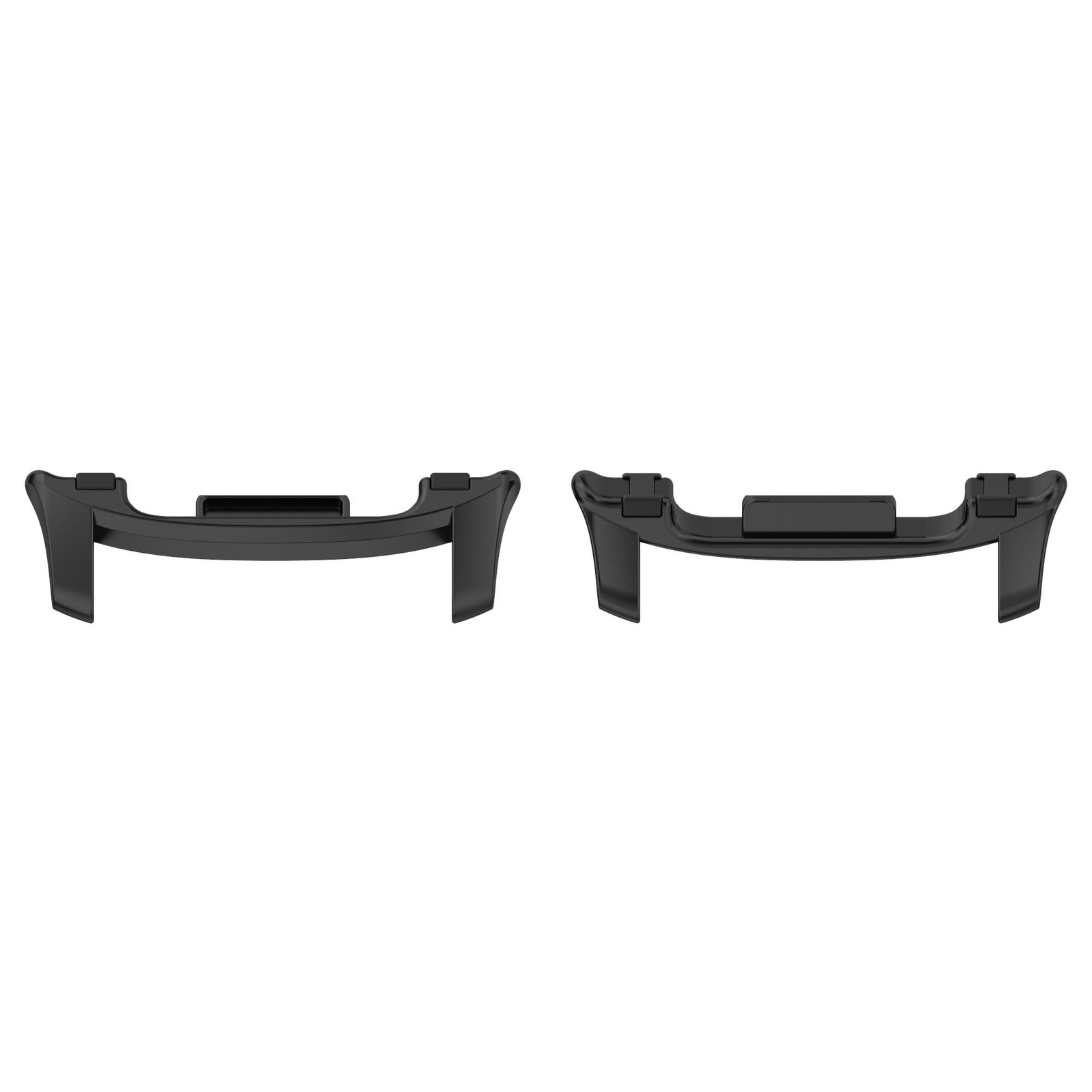 2-PACK Watch Strap Connector Adapter for Samsung One Size, Black&Silver