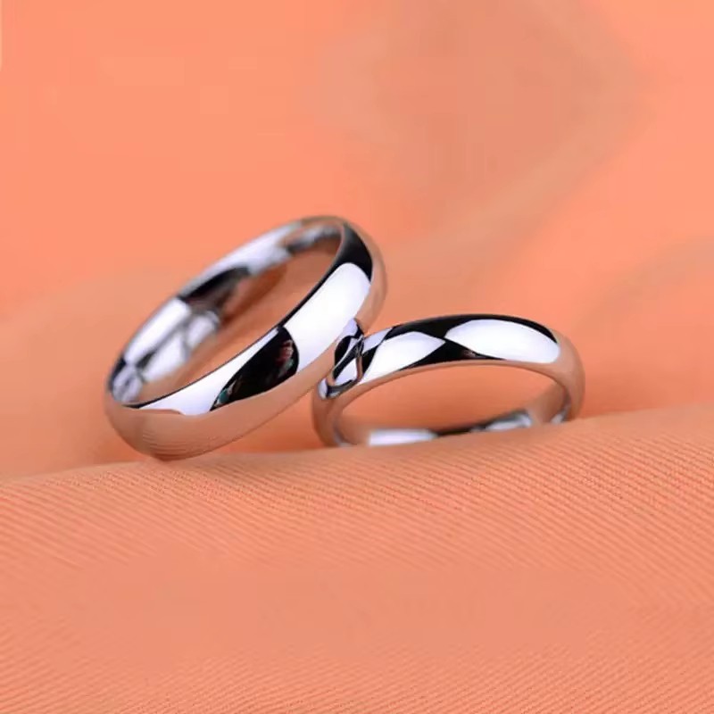 Solid 925 Sterling Silver Wedding Band Ring For Men And Women Multiple Sizes