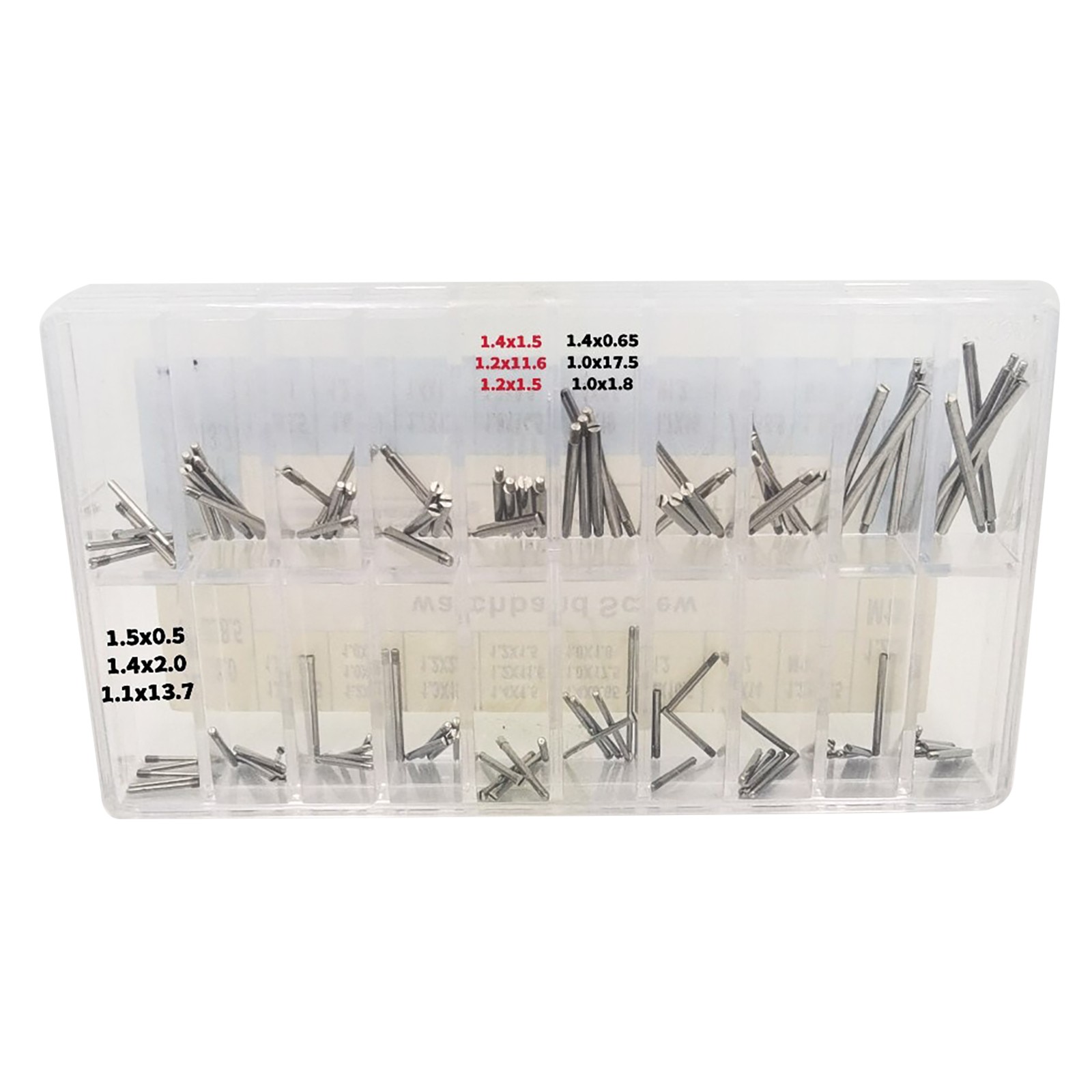 100Pcs/Set Watch Assortment Screw For Rlx Watch Band Strap Screw Repair Tool