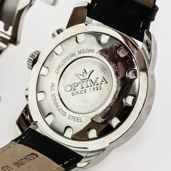 Optima – Swiss Chronograph – OSC328-SL-3 Swiss Ronda 45 mm OSC328 50 m (5 ATM