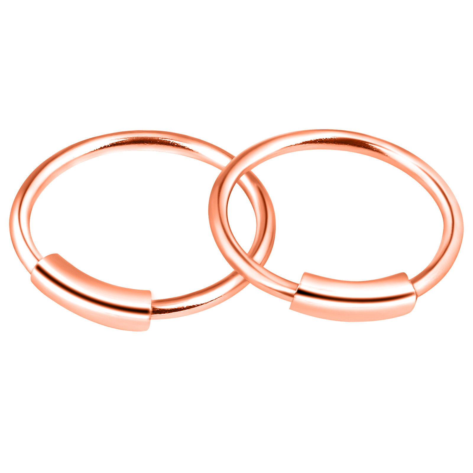 10pcs 20G C-Shaped Lip Nose Ring Hoop Ear Cartilage Stainless Steel Piercing Set