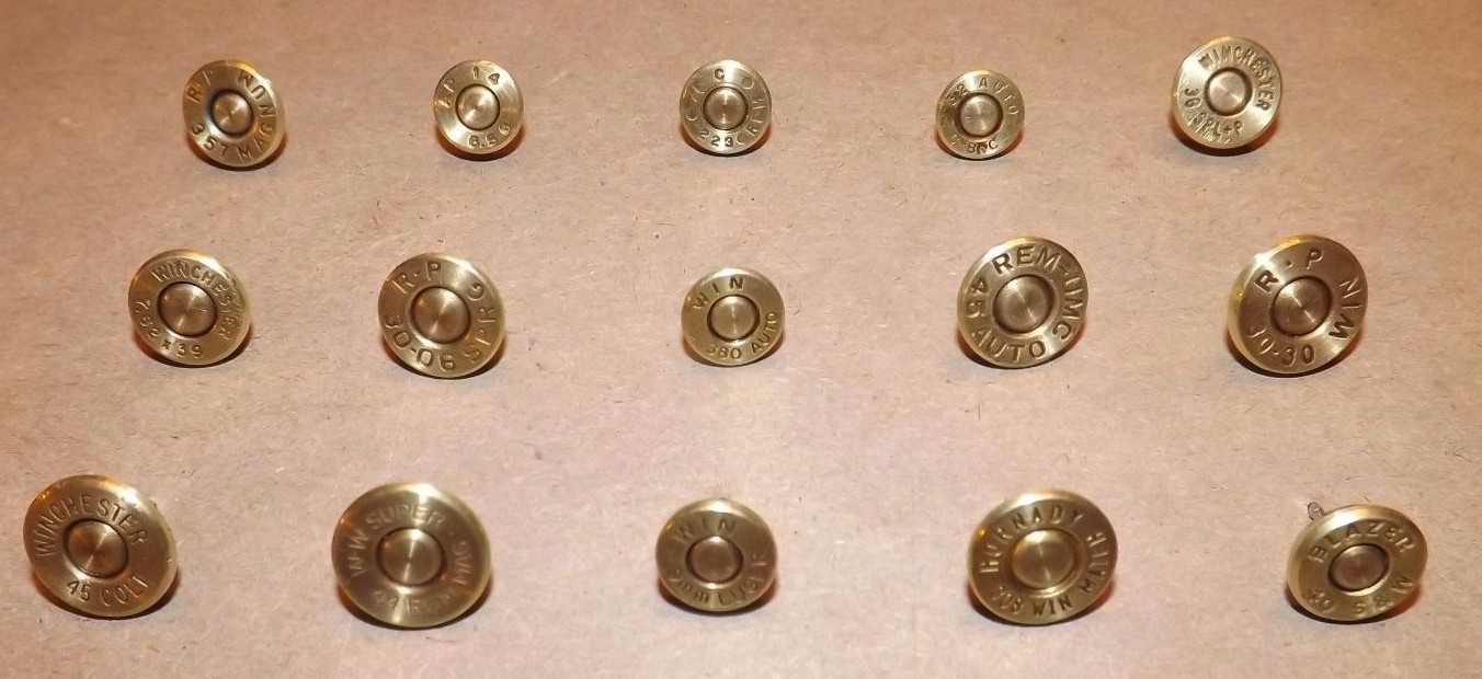 Bullet pin Pick you favorite caliber for your pin or tie tack or even ear rings!