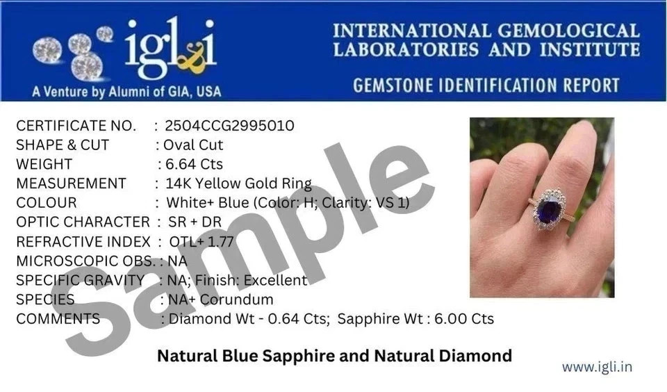 2.20 Ct Oval Cut Natural Diamond Wedding Ring 14K Yellow Gold