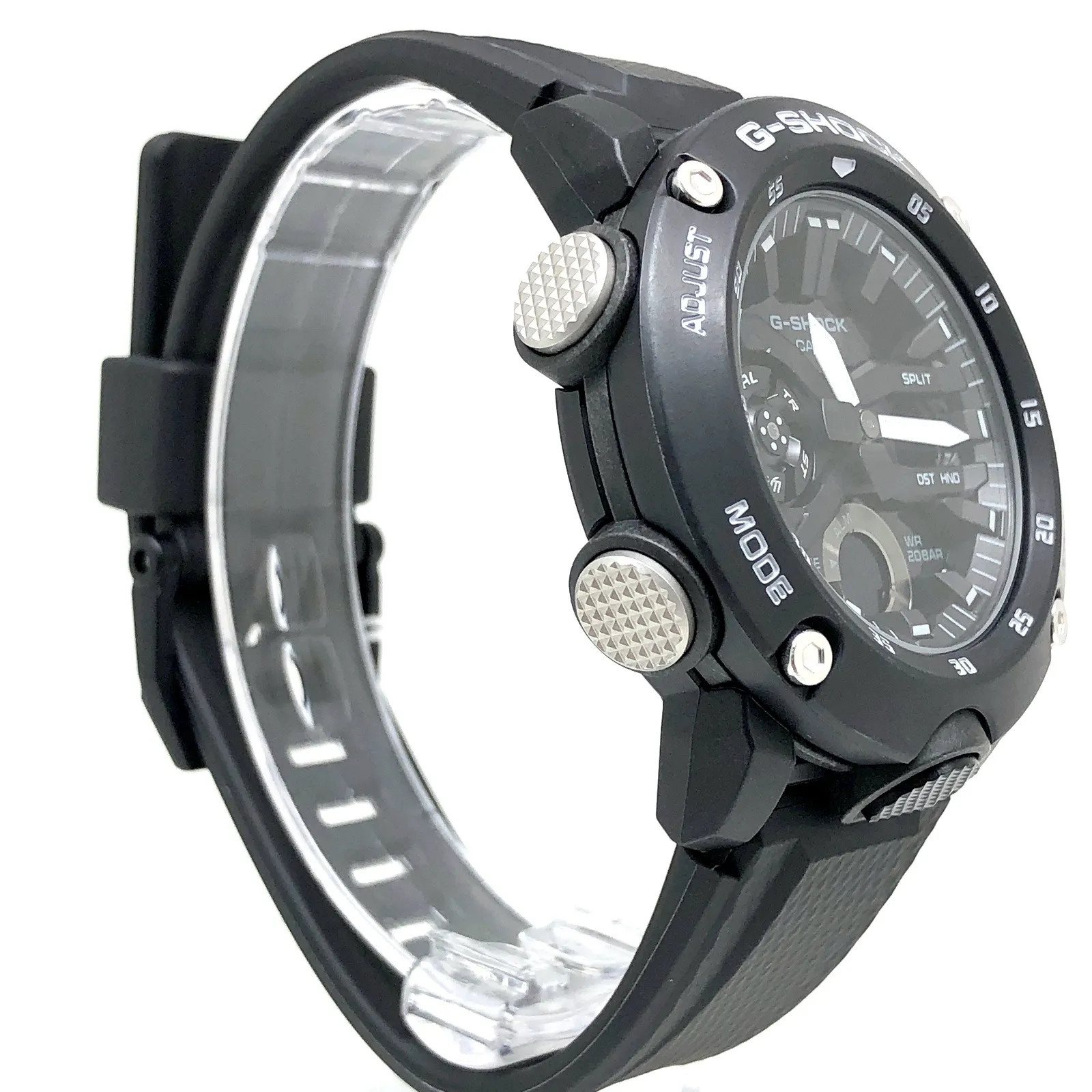 G-SHOCK GA-2000S-1A Carbon Core Guard Structure, Double LED Light, Analog-Digita