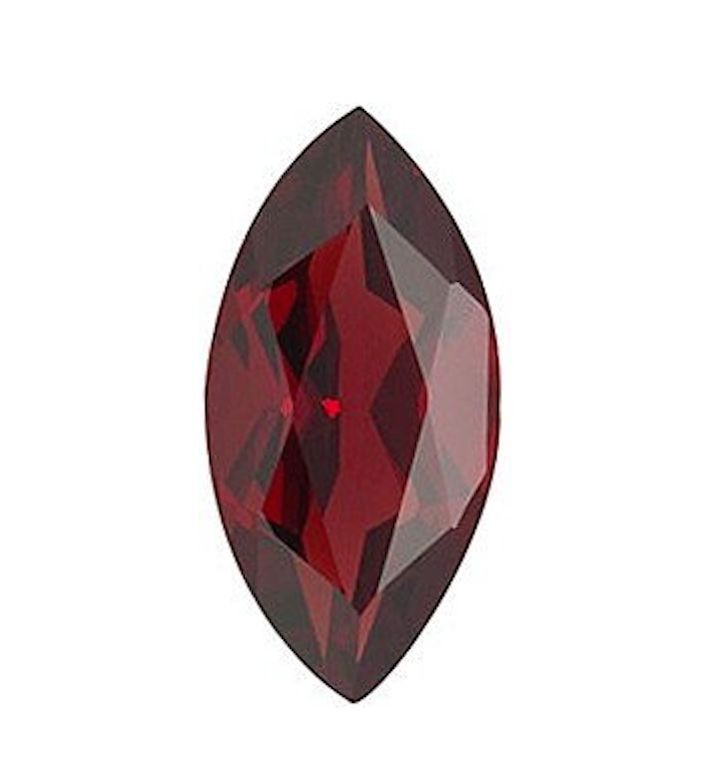 Natural Mozambique (Red) Garnet AAA Marquise Faceted Loose Stones (4x2mm-16x8mm)