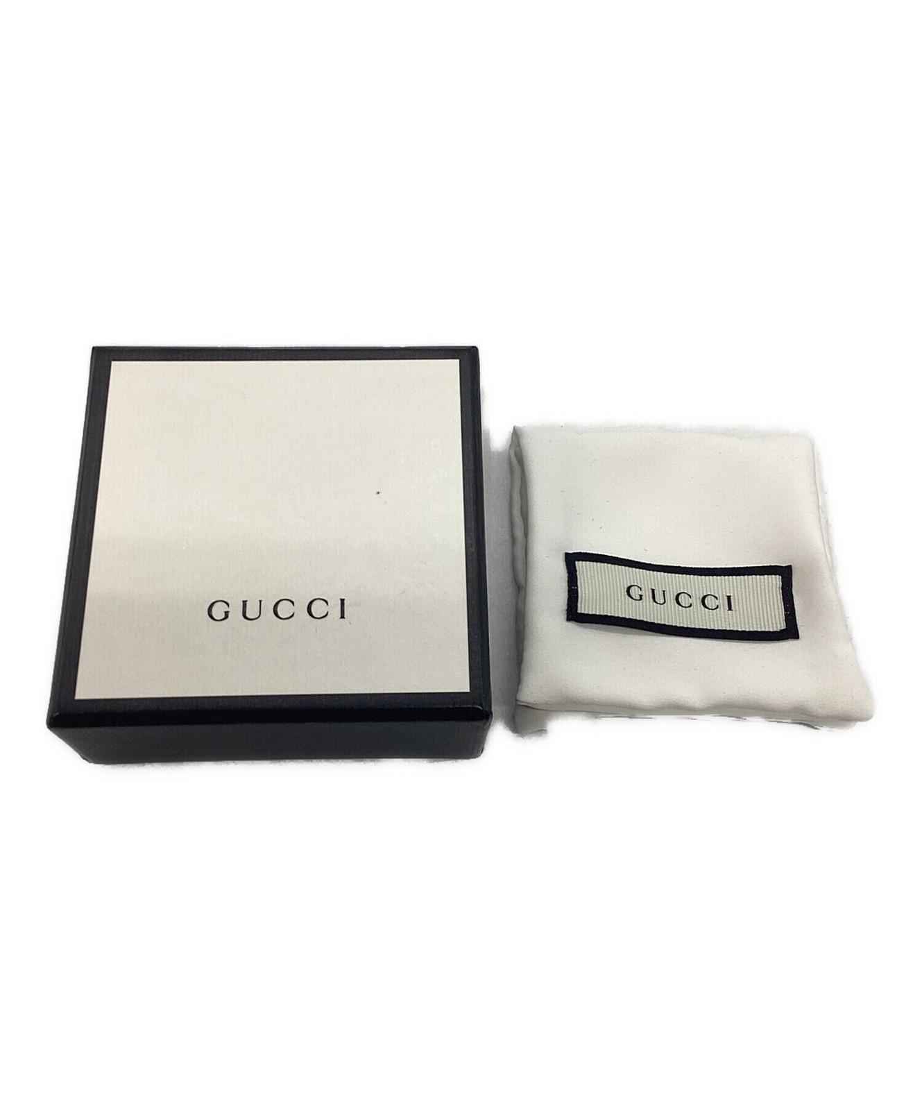 Gucci Silver 925 Ball Bead Chain Bracelet 7.09 in 18 cm Mens with Box and Pouch