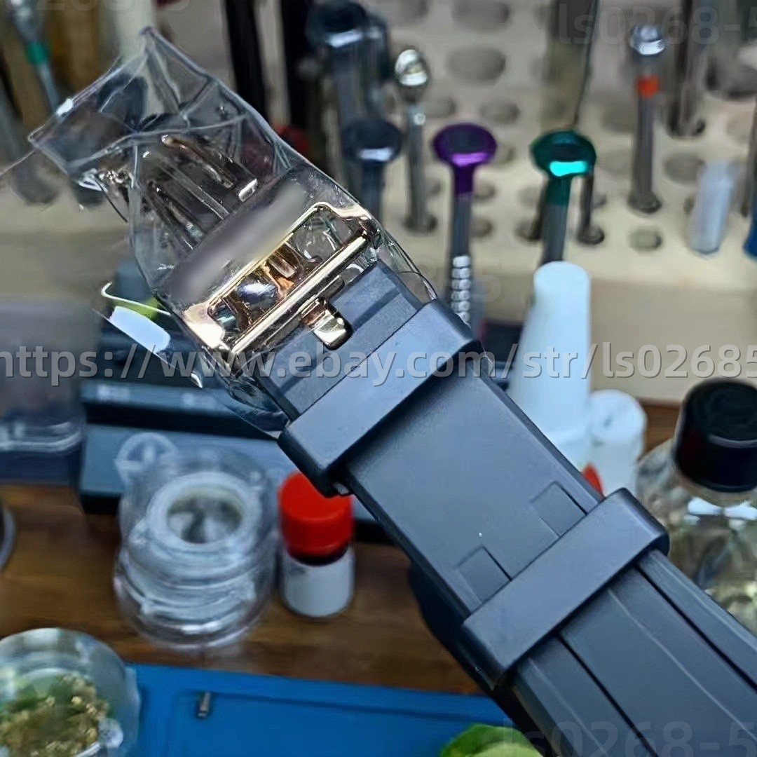 DIY SET for 2824 41MM watch case + dial + hands + leather strap sapphire
