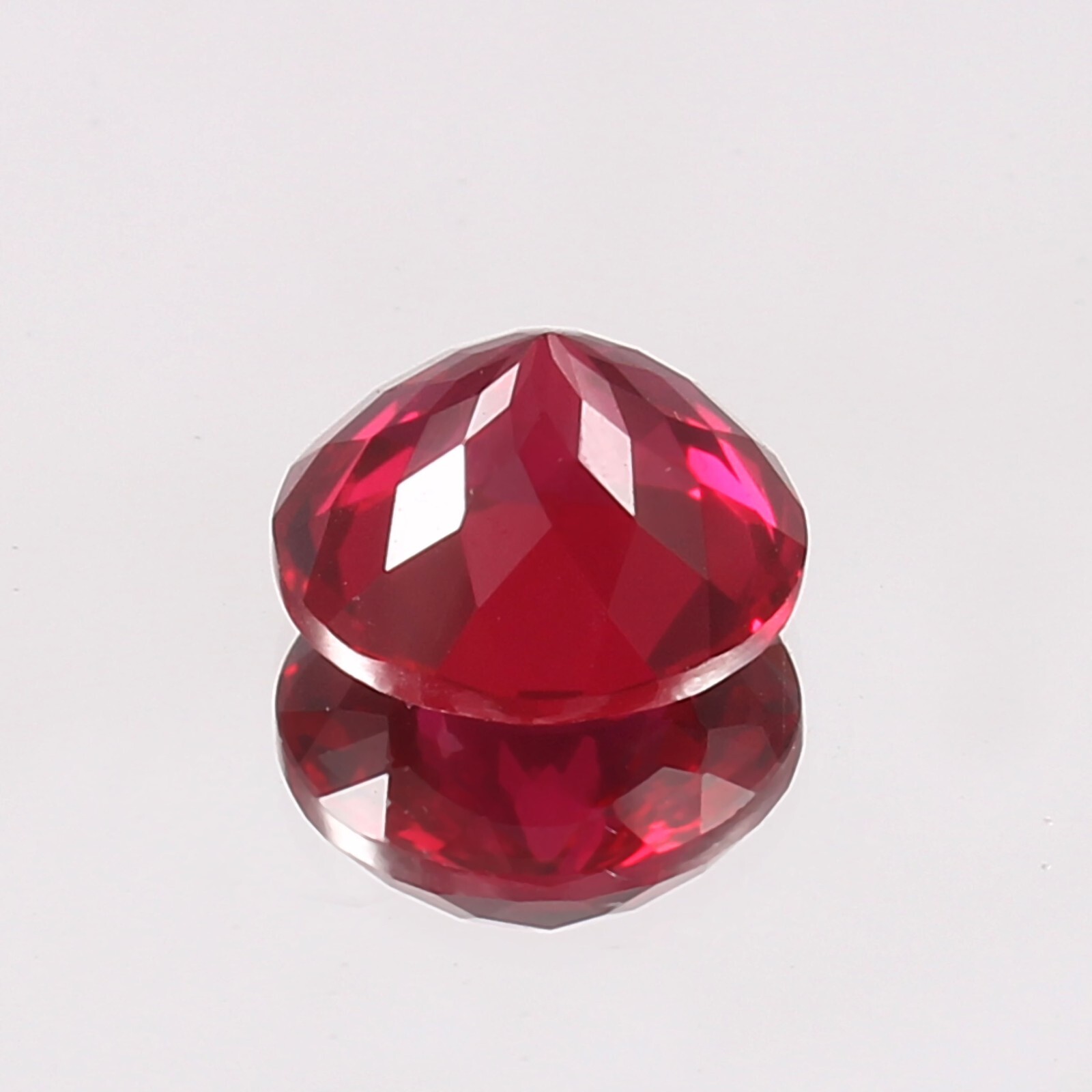 AAA Natural Flawless Mozambique Blood Red Ruby Loose Round Gemstone Cut 6×6 MM