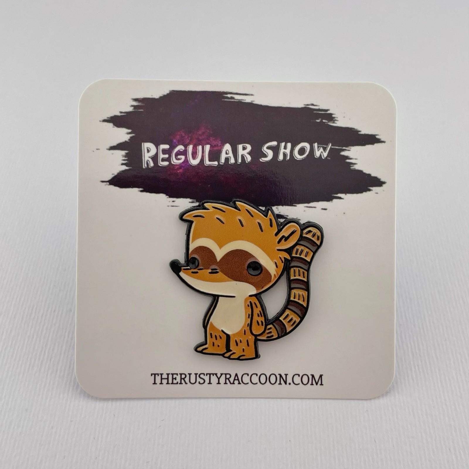 Regular Show Enamel Pin Rigby