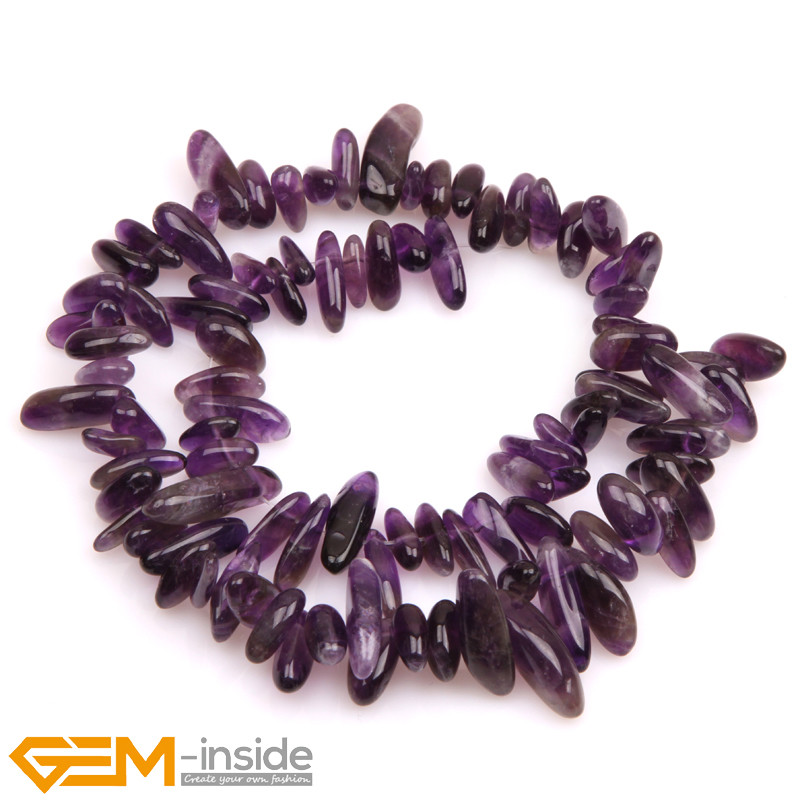 Natural Freeform Gemstone Sticks Spike Chips Beads For Jewellery Making 15″ AU