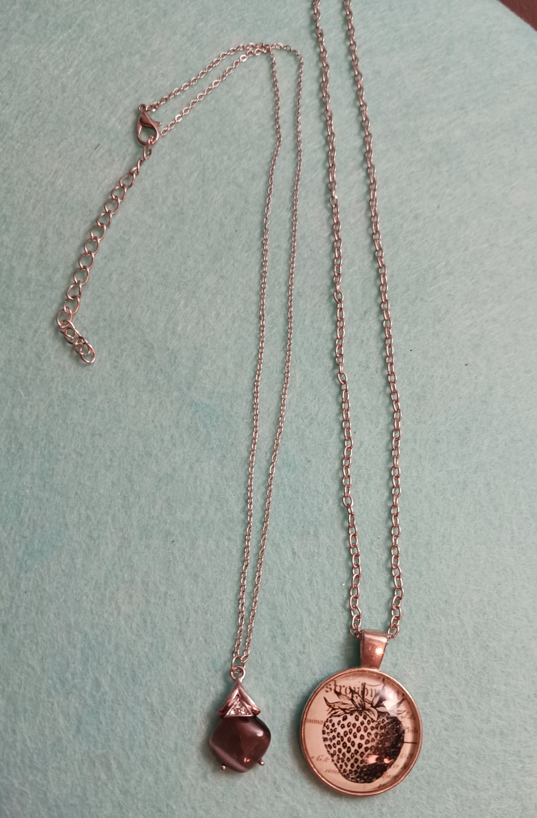 Salvaged Grey-toned Necklaces, Very Good Condition