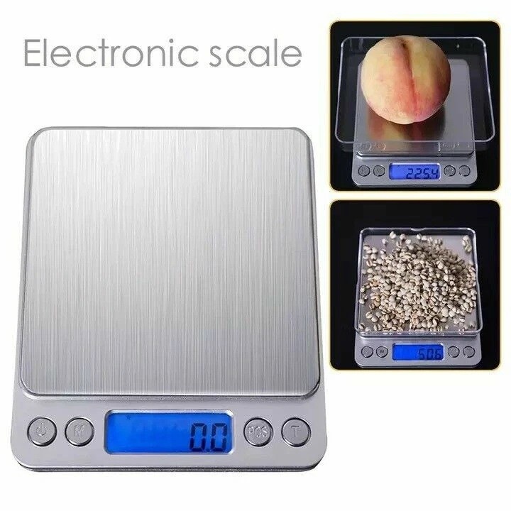 Digital Kitchen Scale Food Diet Cook Weight Jewelry Gold Grain Gram 3000g x 0.1g