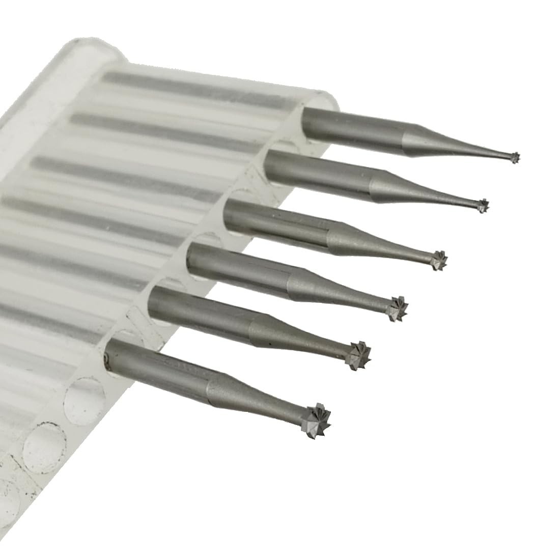 6 Pcs Jewelry Cutting Wheels Burrs 3/32″ Shank T Shape Lapidary Engraving Tools