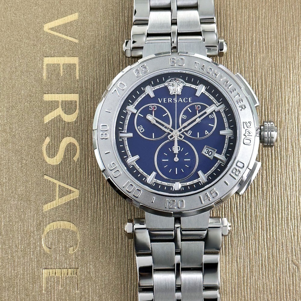[B1Y] Versace Watch Adult Male Gift