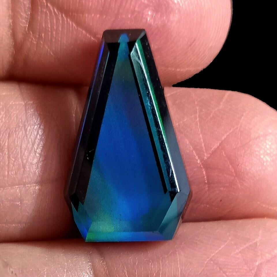 Fancy Cut Beautiful Natural Fire Opal Certified Loose Flawless Gemstone 9-10 Cts