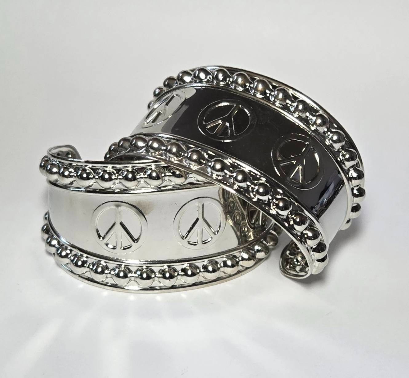 Bulk 24 Pcs Silver Tone Metal Cuff Bangles Bracelets Mixed Styles Wholesale