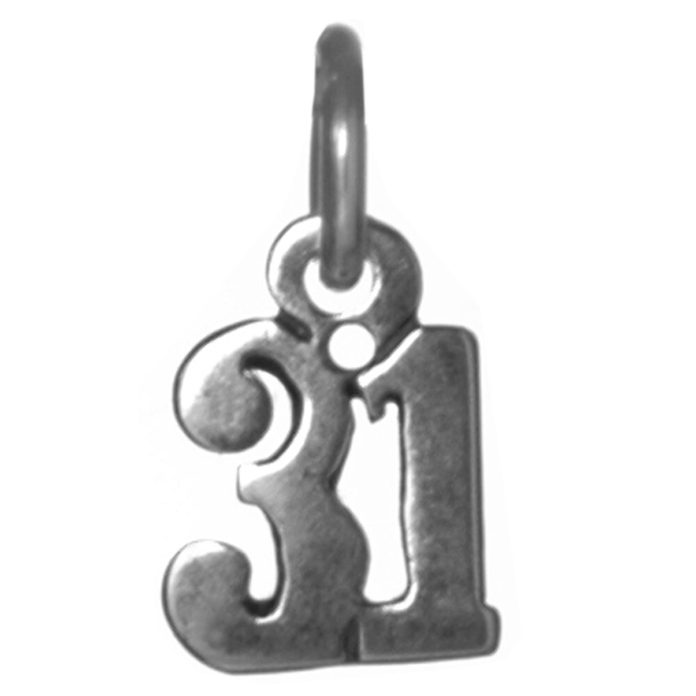 Ster Number Numeral Pendants #’s 30-49, Style #402