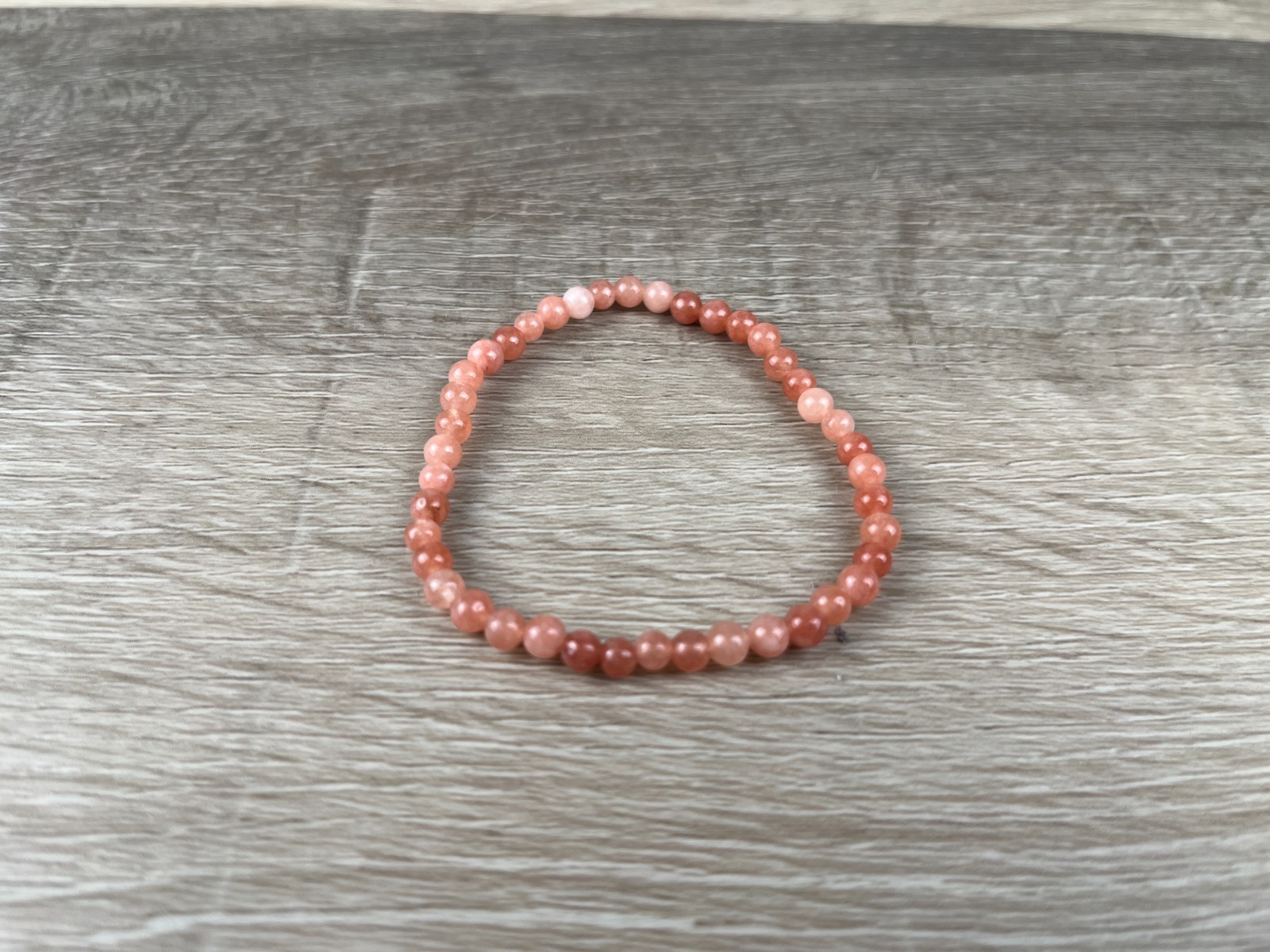 4mm-8mm Natural Gemstone Beaded Stretch Bracelet for Reiki Healing & Gifts