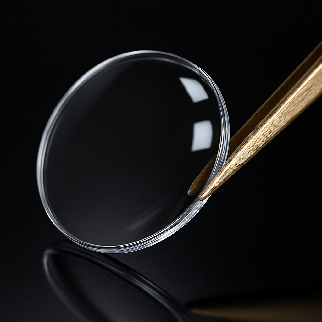 WATCH CRYSTAL PLASTIC (Acrylic) (Low Dome 4mm Height) Sizes 19.0mm to 41.0mm