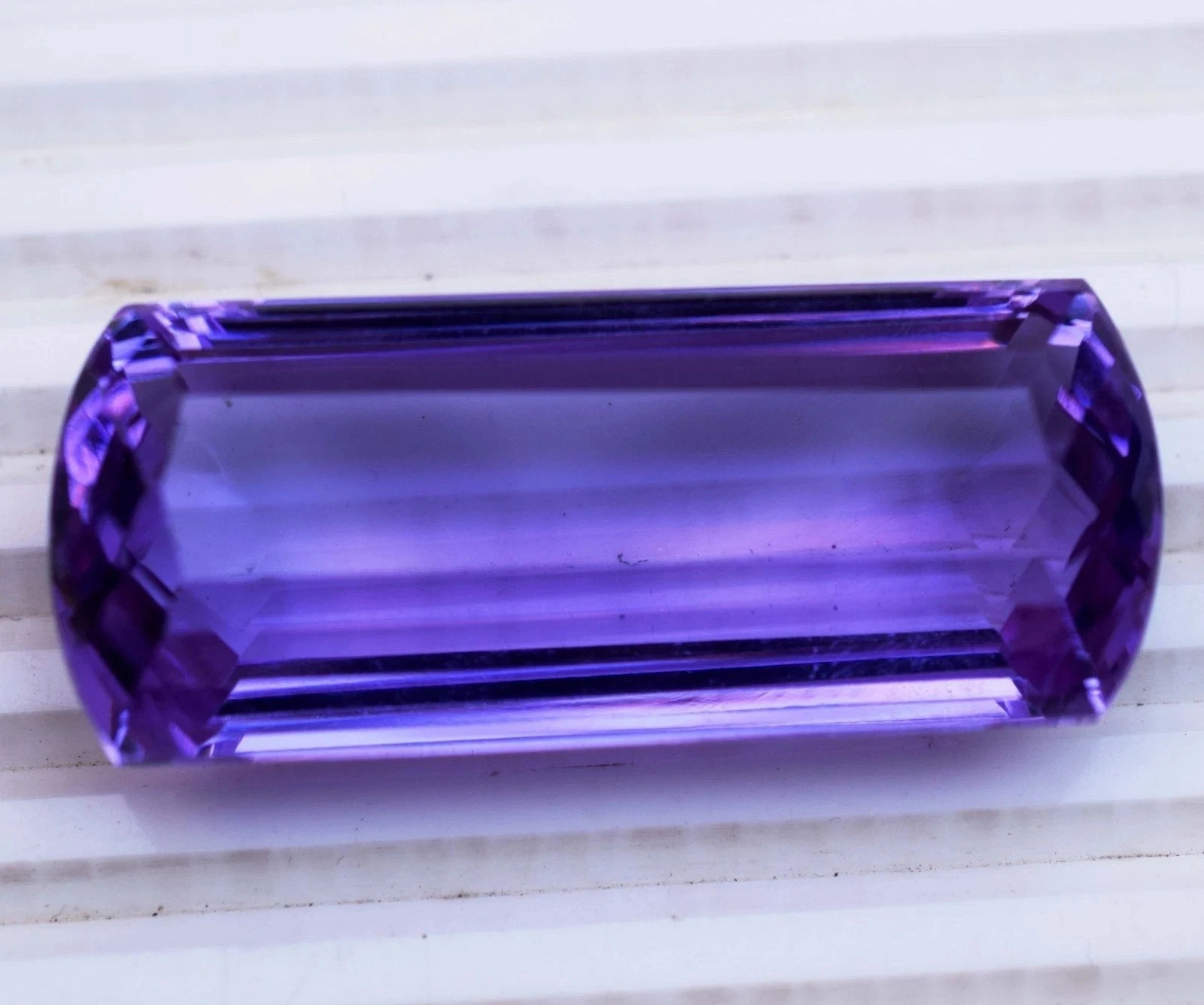 Certified Large Purple Amethyst Natural 100 Ct+ Fancy Cut AA+ Loose Gemstone