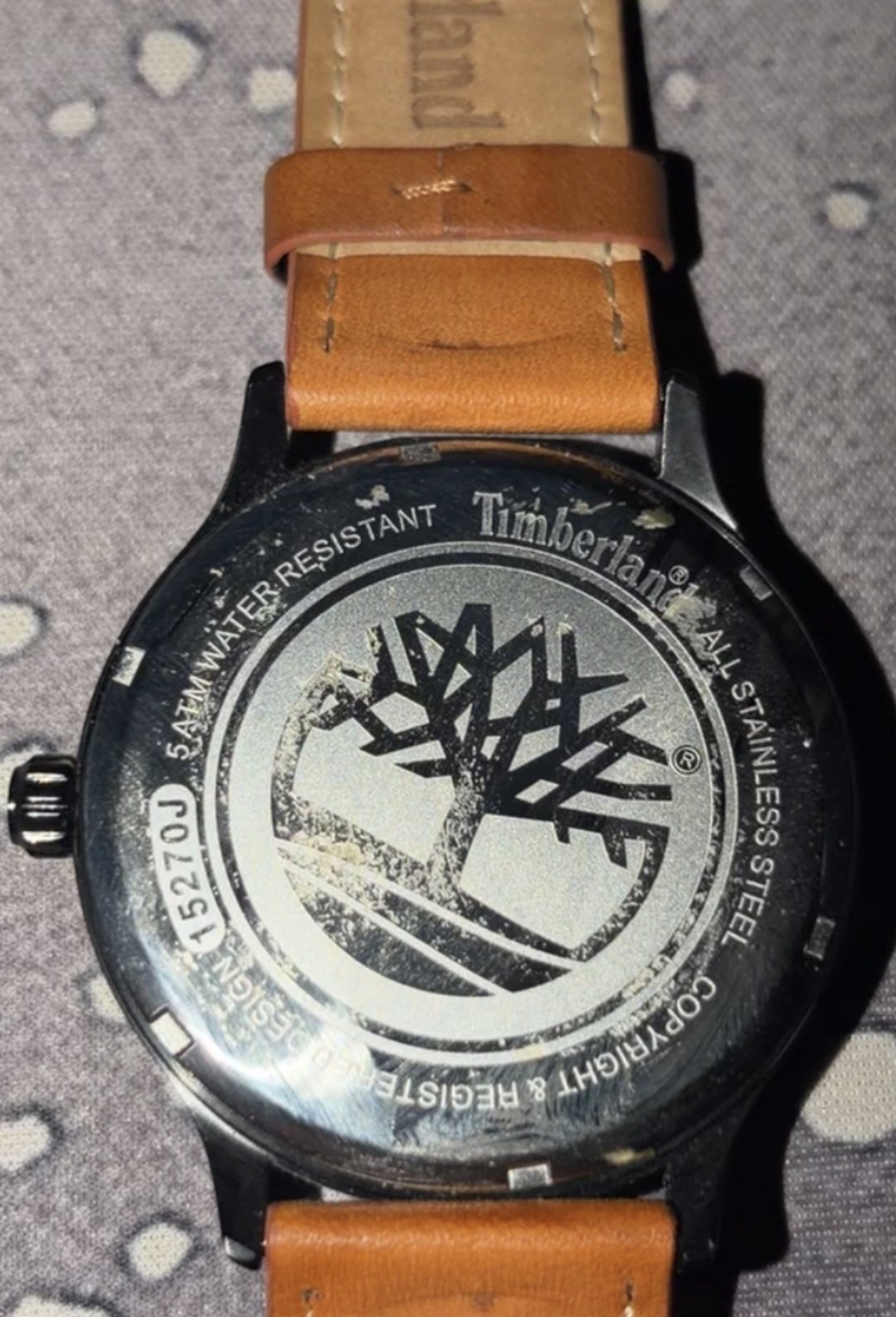 Timberland Analog Quartz Black Dial 50 m (5 ATM) Men’s Watch 15270JSB/02