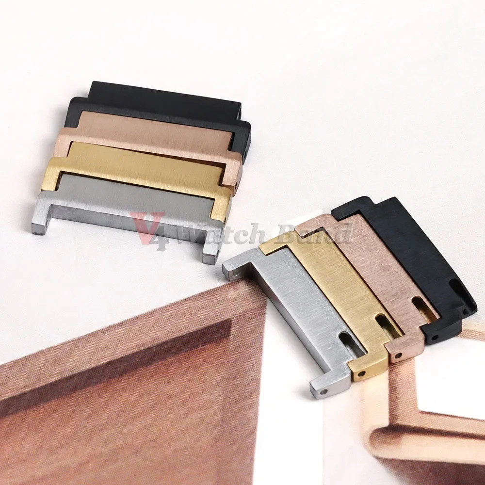 1 Pair Watch Strap Adapter 18-22mm Quick Release Pins Connectors for Watchband