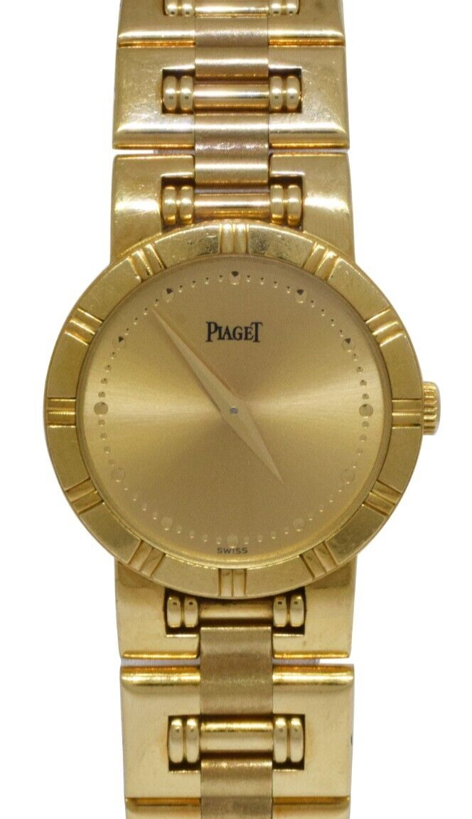 Piaget Dancer 18k Yellow Gold Champagne Ladies 23mm Quartz Watch 80563 K 81