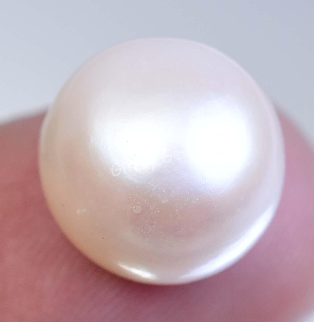 10.30 Ct Natural Australian South Sea White Pearl Certified Untreated Gemstone