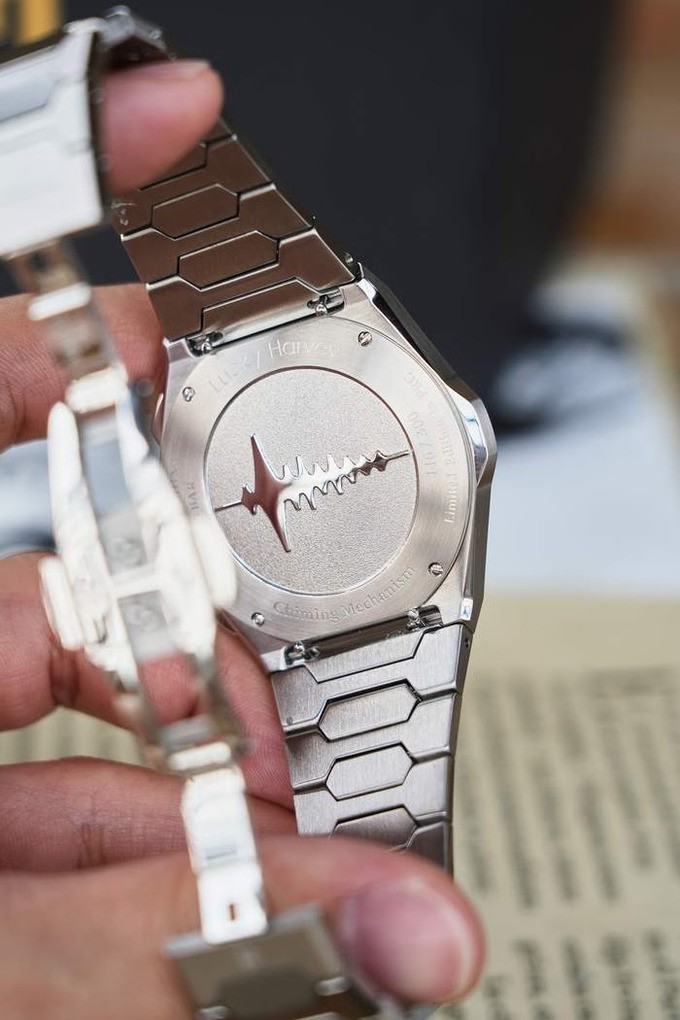 Lucky Harvey Hammered Dial Chiming Automatic Watch Limited Edition 300pcs