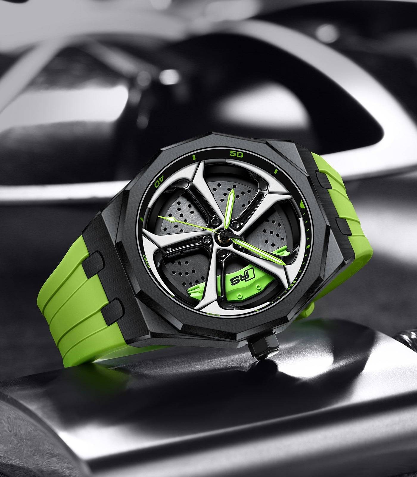 Babusar Quattro RS5 Special Edition – Spinning – Car Rim Watch