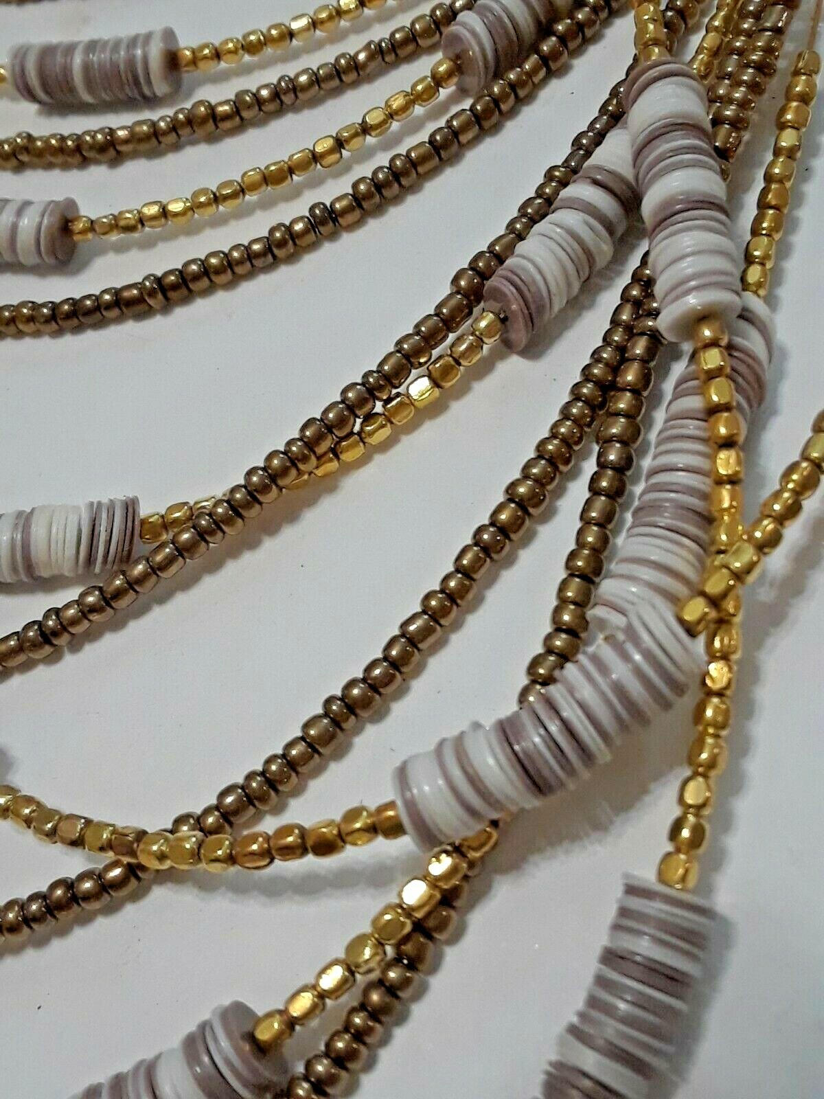 multi strand mini micro beads. beaded necklace and earring sets. Colorful strand