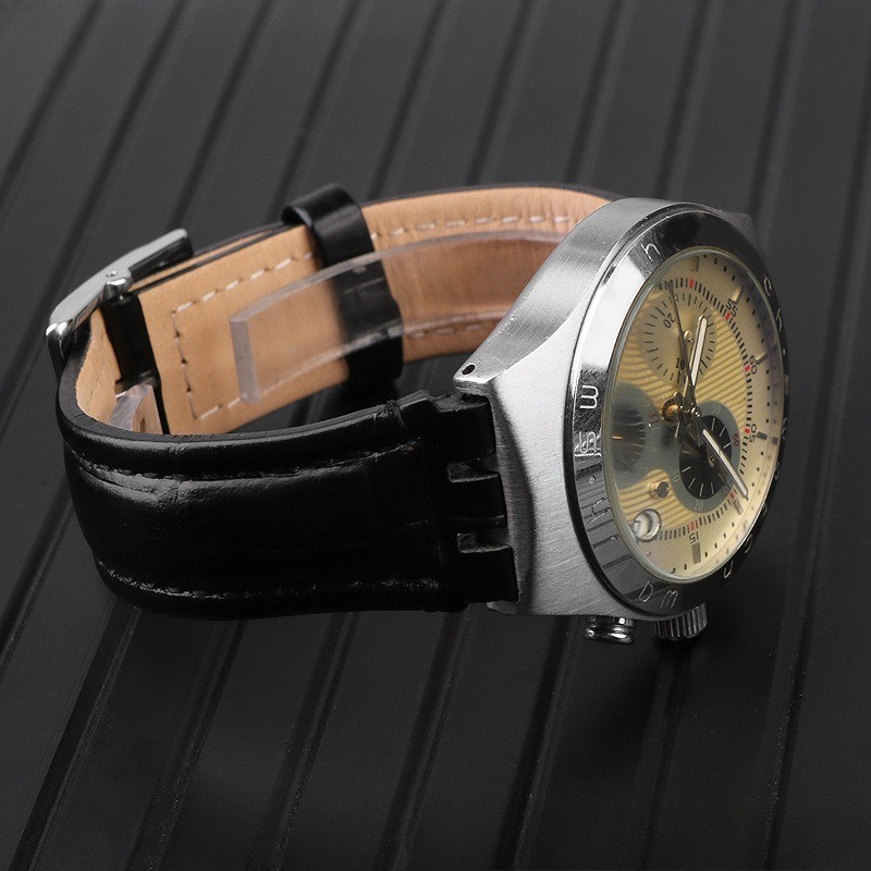 For swatch quality textured interface genuine leather watch band strap 17mm 19mm