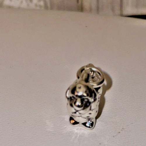 PUPPY CHARM/ PENDANT- STERLING SILVER 2 GRAMS