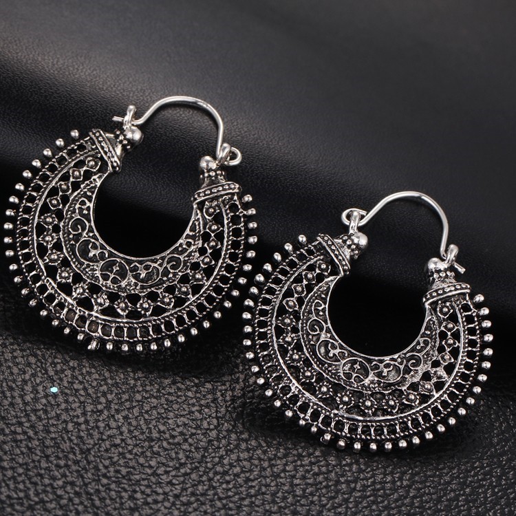 Vintage Silver Dangle Earrings