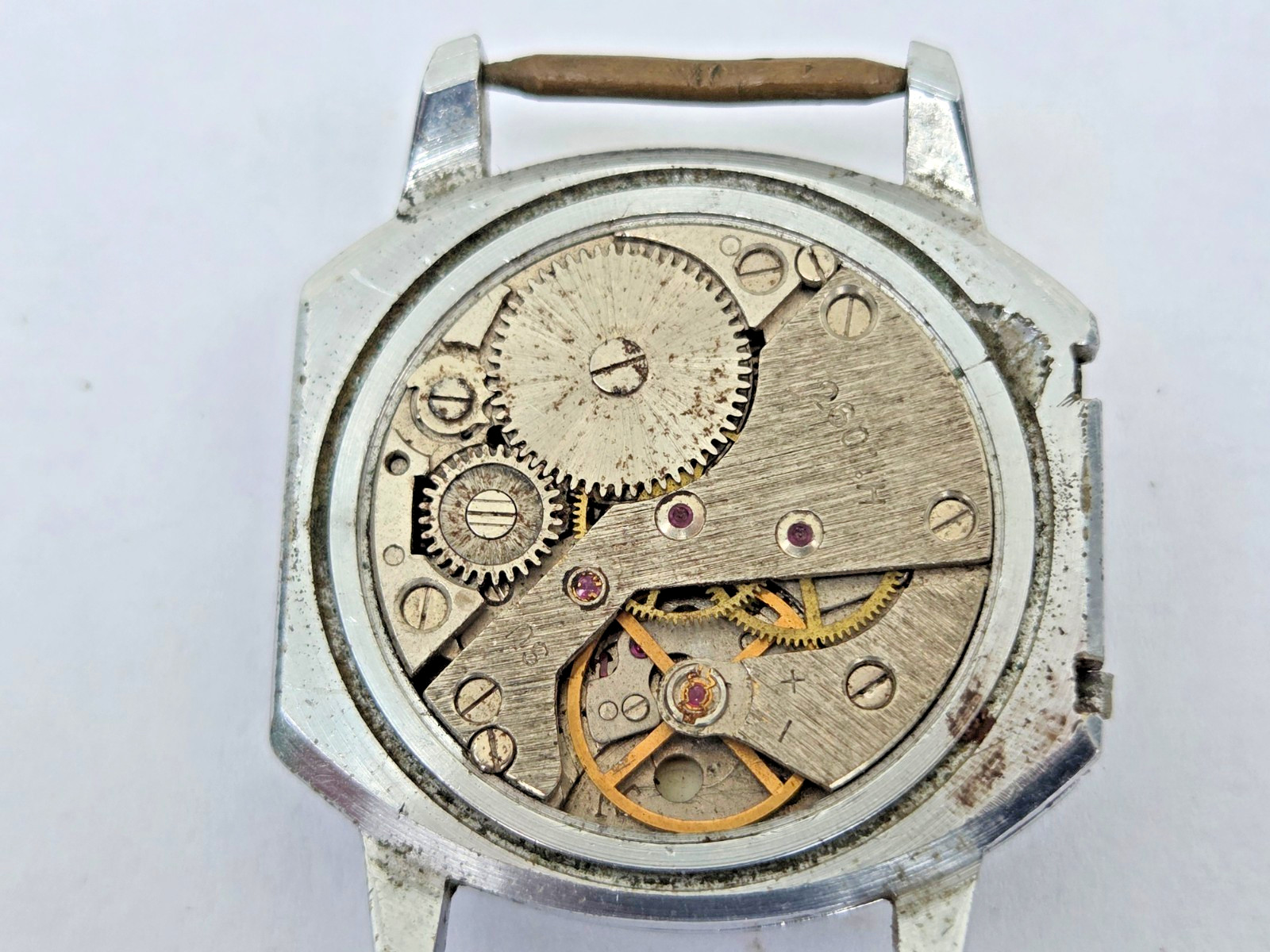 Russian Soviet Watch Raketa Rocket For The Blind Not working for parts US Seller
