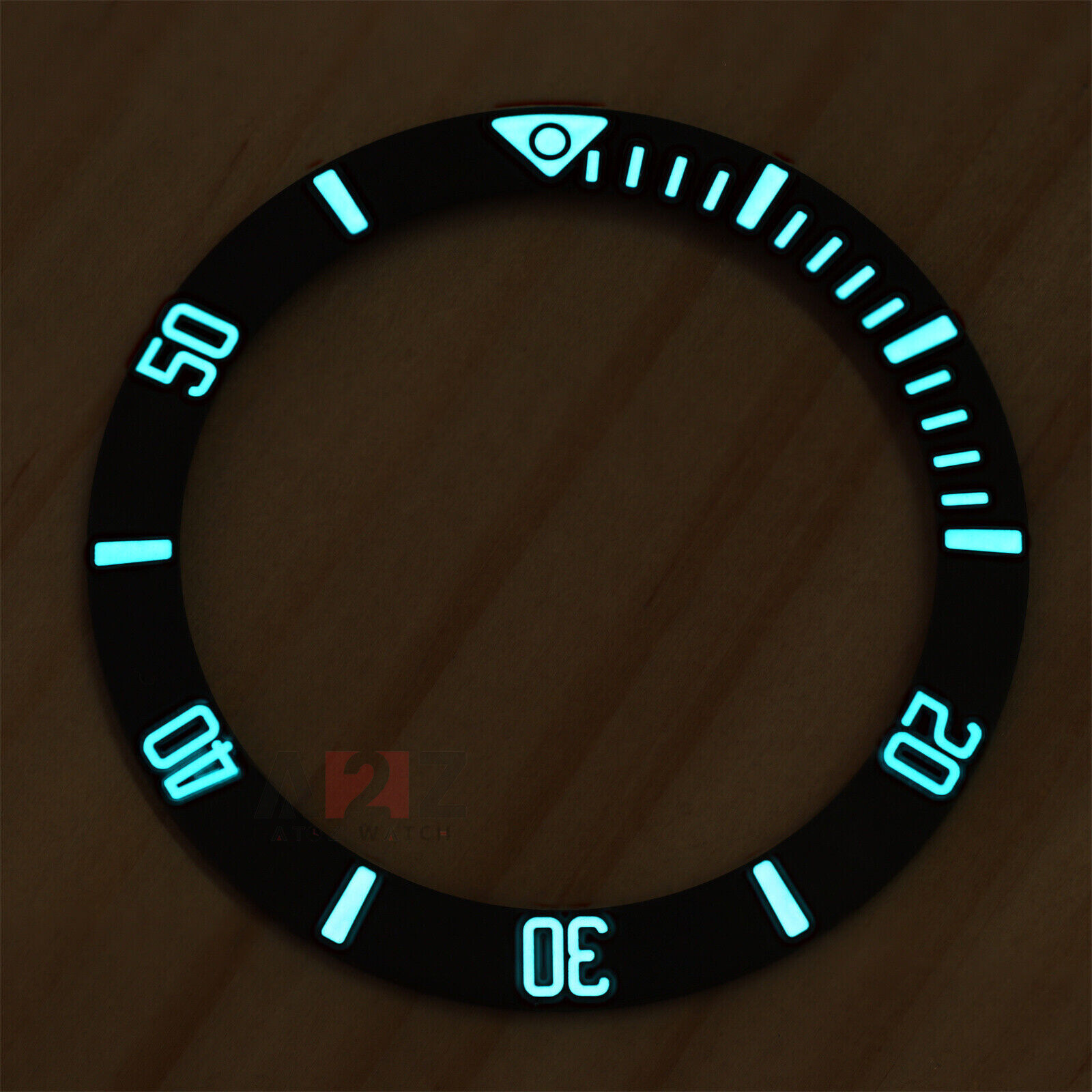Ceramic Watch Bezel Insert for Tudor Pelagos 42mm 25600/25500 Luminous Scale
