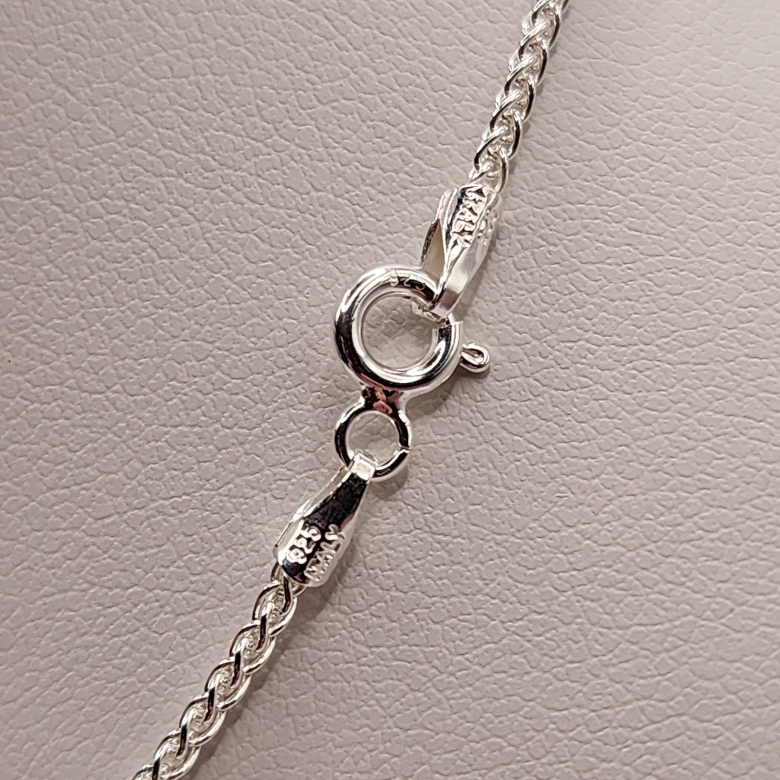 925 NEW Sterling Silver ITALIAN Chain- Wheat 18″ Length 1mm Width FREE Shipping