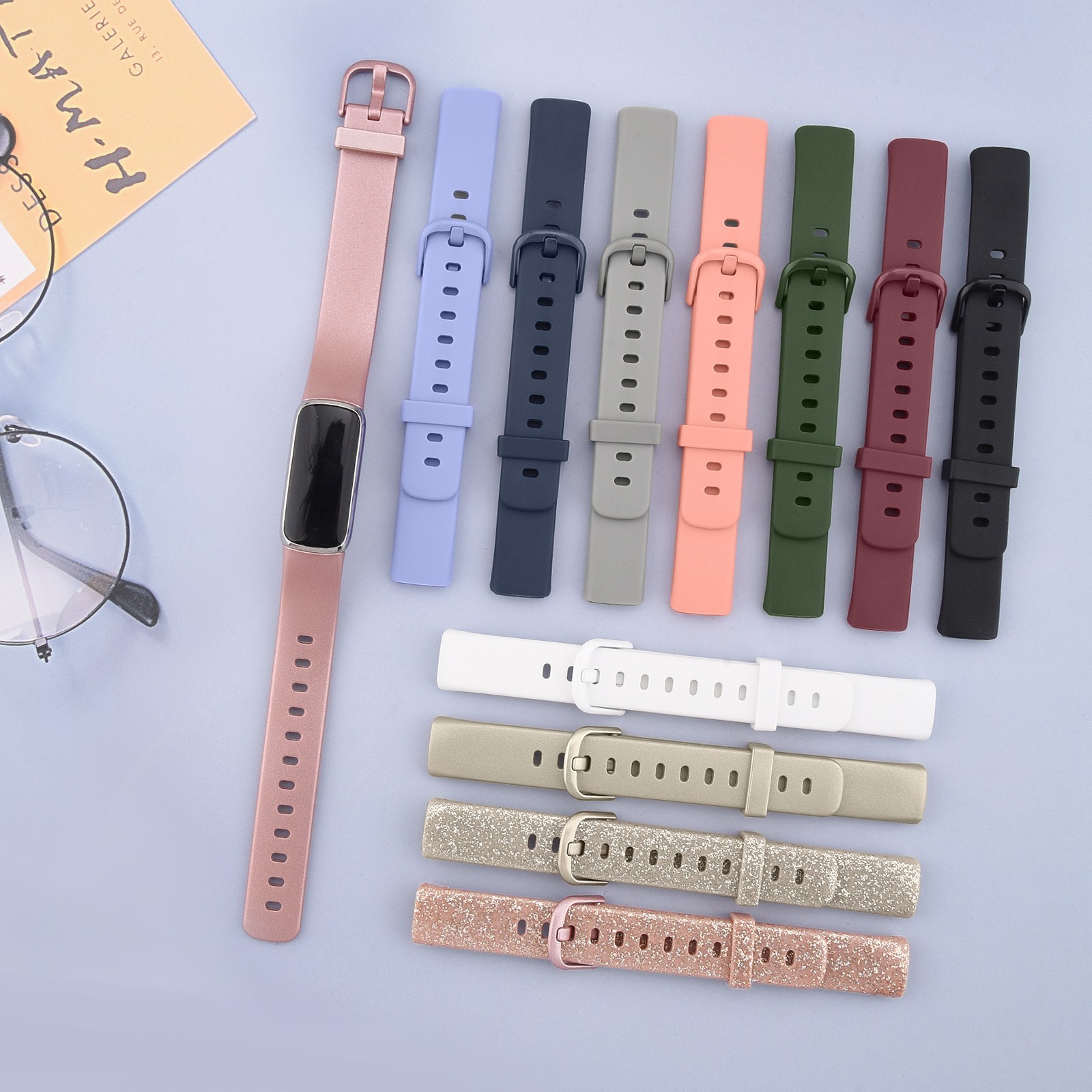 For Fitbit Inspire 3 Silicone Strap Replacement Bracelet Band Wristwatch strap