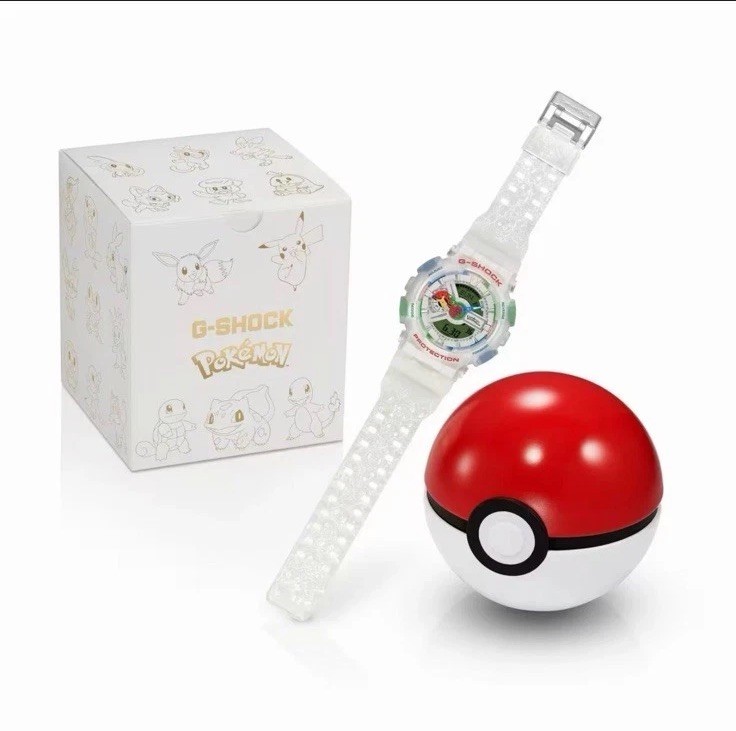 CASIO G-SHOCK Pokémon GA-110PKM-7A 30th Anniversary Brand New UK