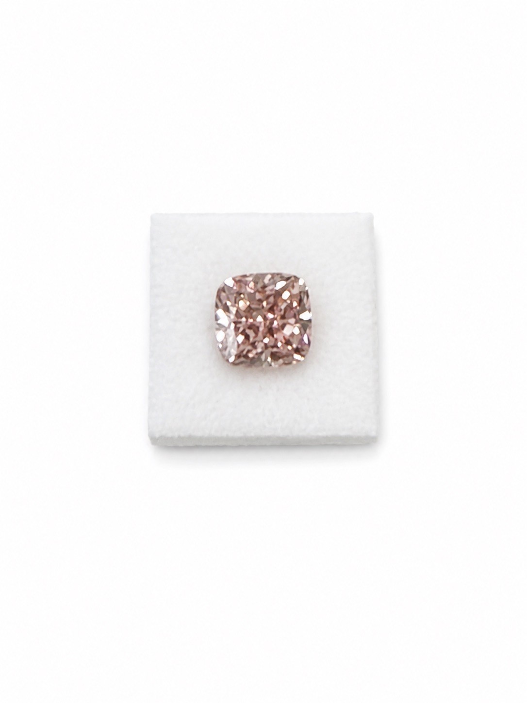 IGI Fancy Intense Pink Square Cushion Modified Brilliant 2.15ct VS1 US Seller