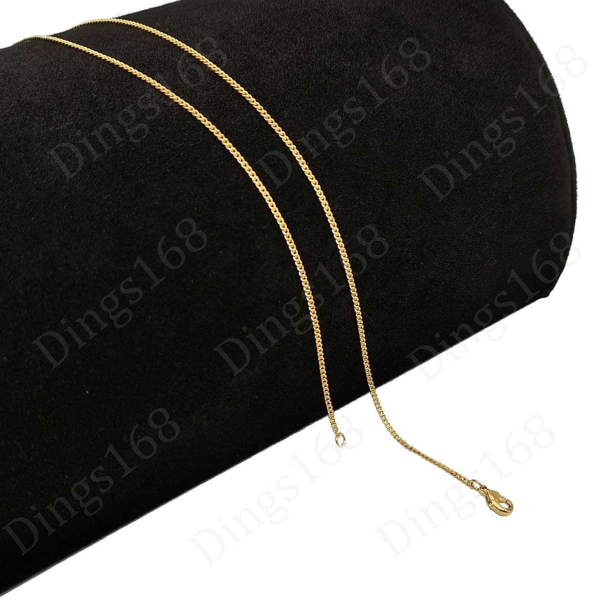 18K Gold Filled Tarnish-Resistant/Lead/Nickel-Free 16 inch 2mm Cable Chain F146G