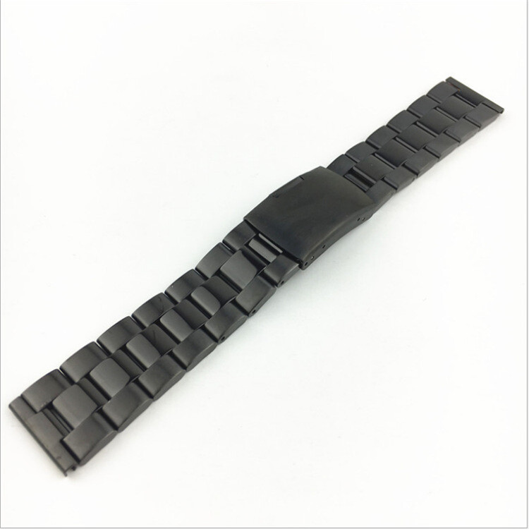 Solid Stainless Steel Watch Strap Band Butterfly Clasp16/18/20/22/24/26/28/30mm