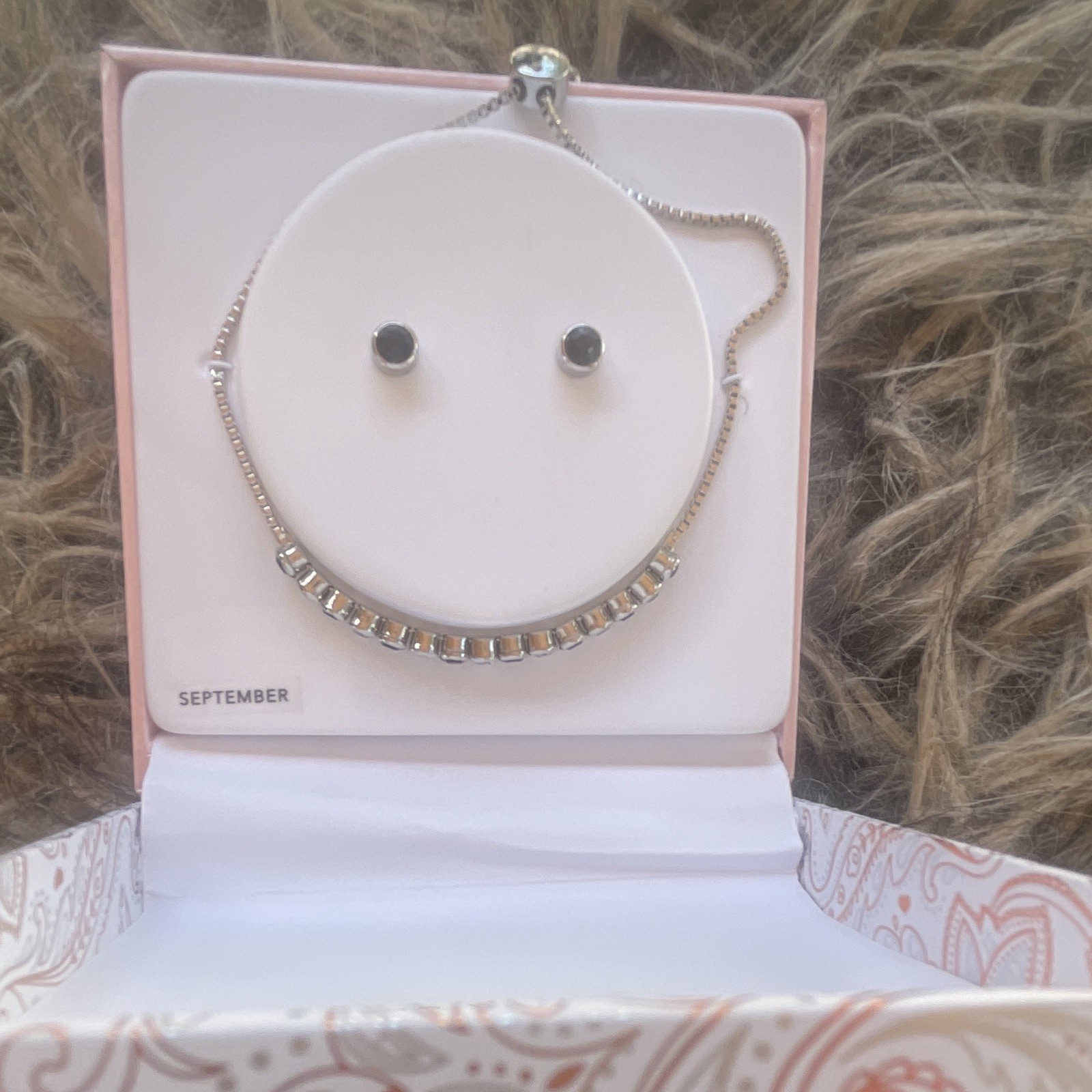 Silver Tone Bolo Tennis Bracelet Adjustable Round White Crystal Prong Set