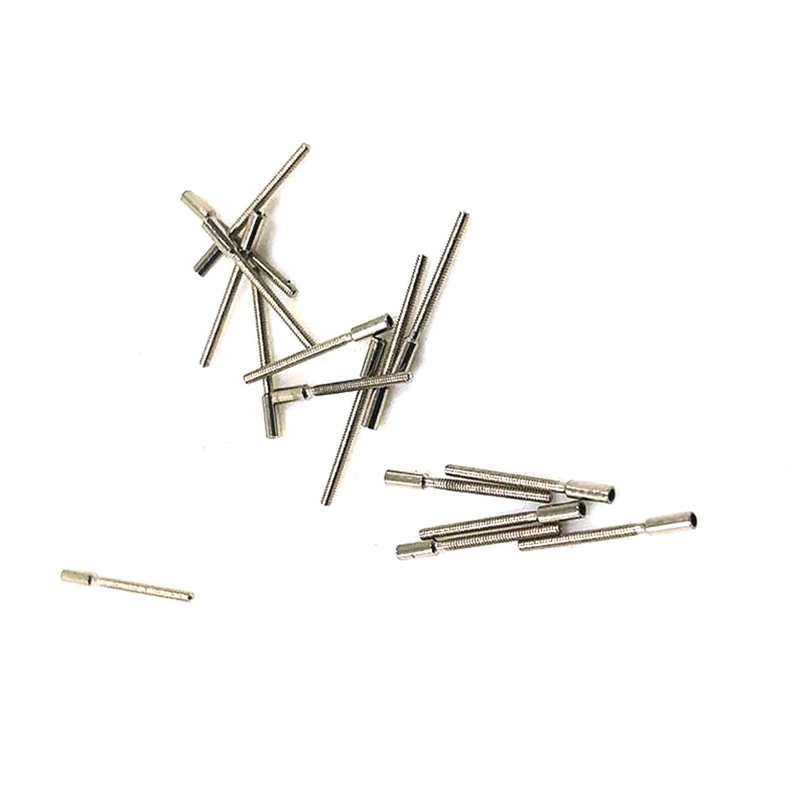 100x 0.9mm Assorted Stainless Steel Watch Winding Stem Stick Extensions Extender