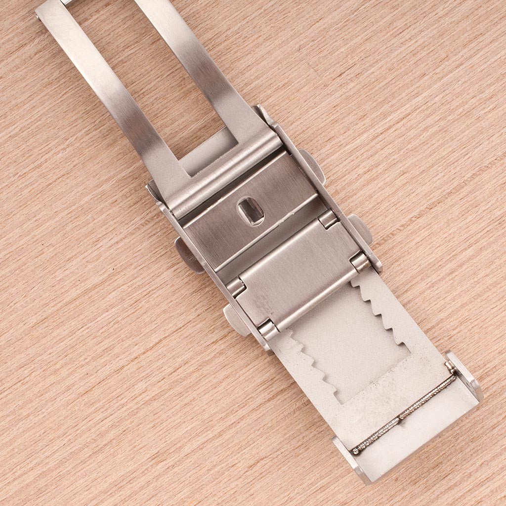 Tool Less Quick Adjust Bracelet Watch Buckle Clasp Deployant Deployment Diver