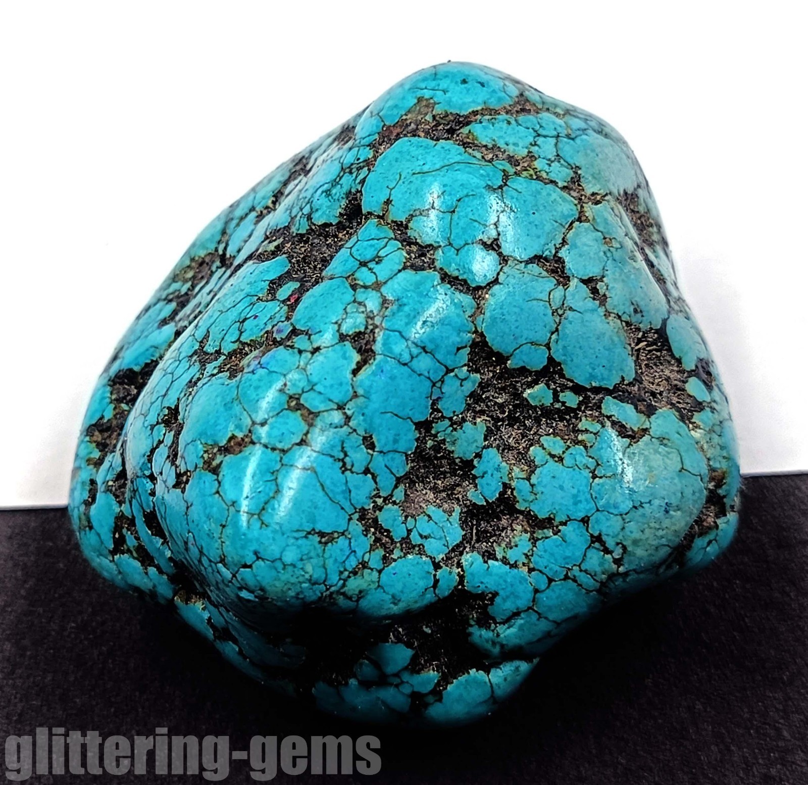 IGL Certified Natural 389.00 Ct Blue Turquoise Tumble Rough Loose Gemstone 5DND