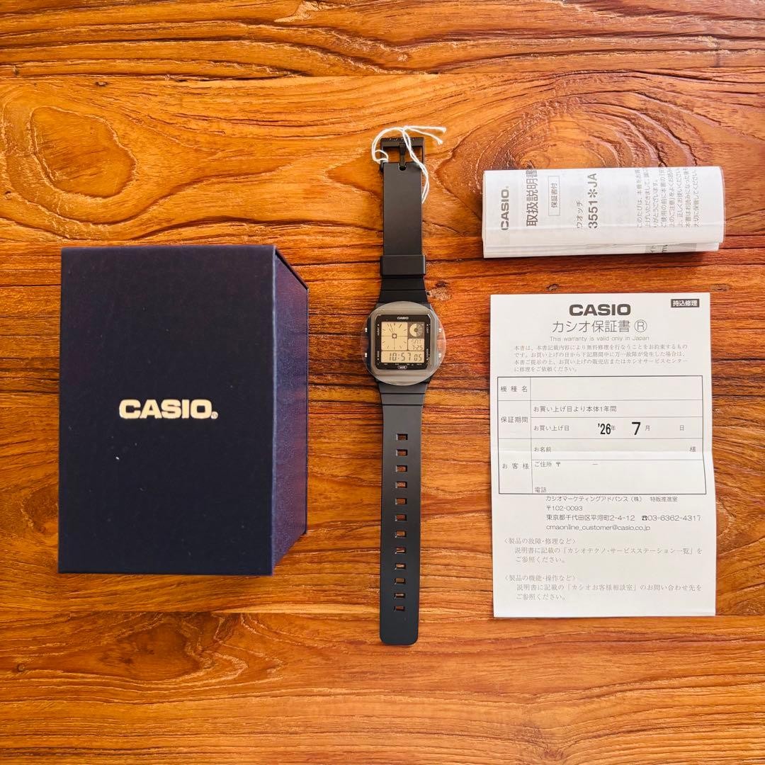 Casio LF 20W 1A digital analog black with box and brand