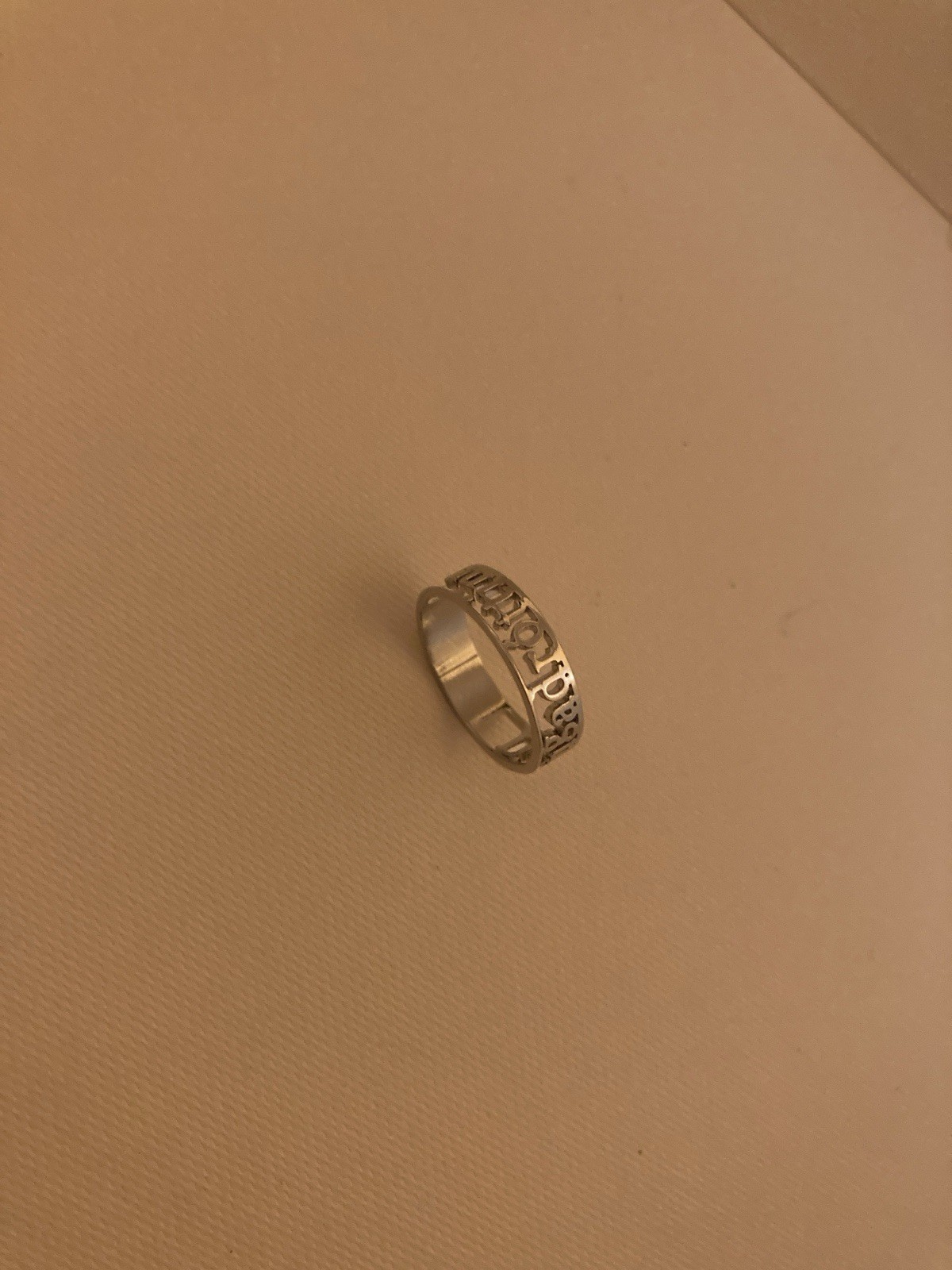 Stainless Steel Ring Size 7