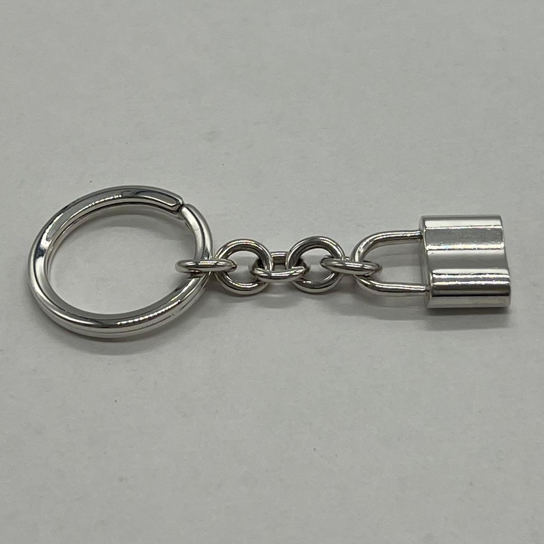 Tiffany 1837 Cadena Keyring Charm SV925 Silver AB Used