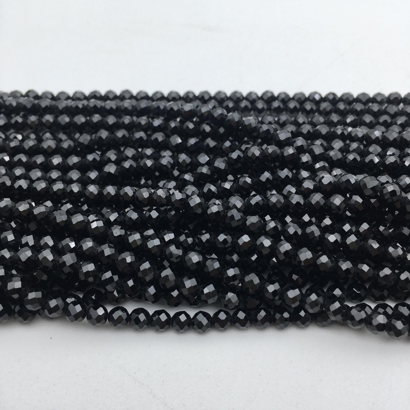 Natural Spinel Faceted Round Beads Size 2mm 3mm 4mm 5mm 6mm 15.5″ Strand